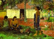 Paul Gauguin Why Are You Angry USA oil painting artist